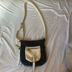 Steve Madden Faux Leather Expandable Crossbody